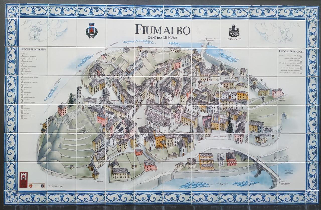 B&B Fiume Bianco Fiumalbo Kültér fotó